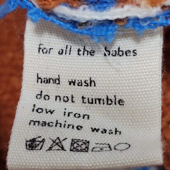 NWT All The Ways Orange Blue Striped Long Sleeve Pullover Sweater Small S - Picture 12 of 12